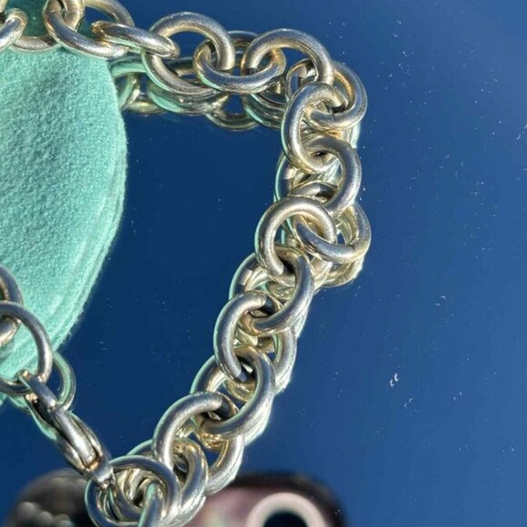 Tiffany & Co. Circle Tag Charm Bracelet - Picture 8 of 8